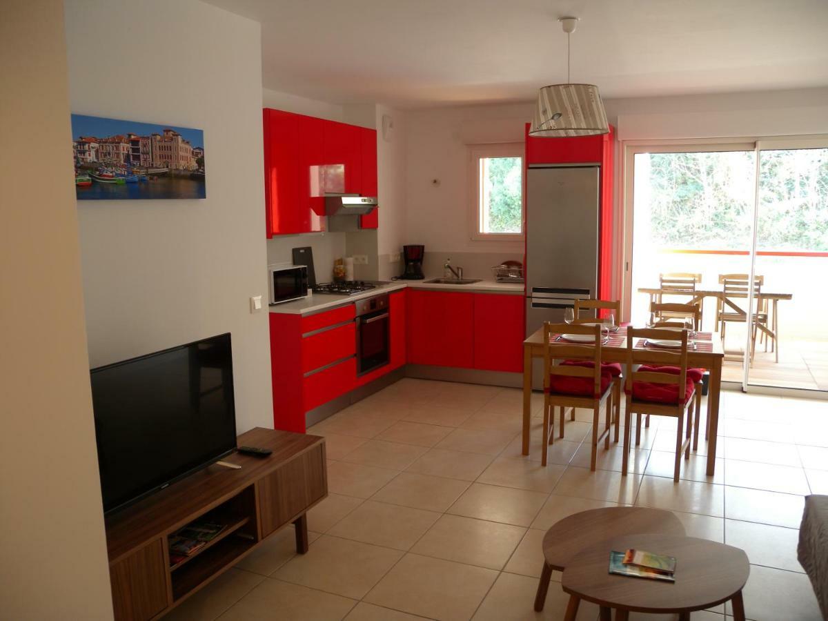 Hendaye- T2 3*-Wifi-350M Plage-Terrasse-Garage Kültér fotó
