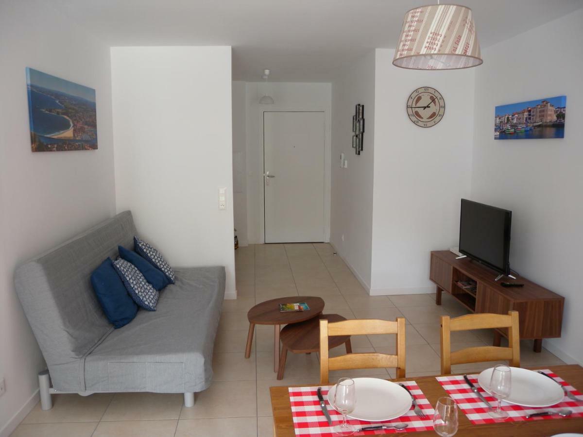 Hendaye- T2 3*-Wifi-350M Plage-Terrasse-Garage Kültér fotó